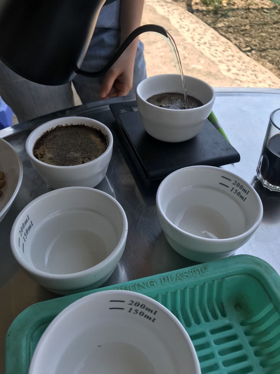 Coffee roasting process